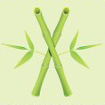 Maui Massage and Wellness bamboo logo